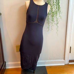 Kookai bodycon navy cocktail dress sz M